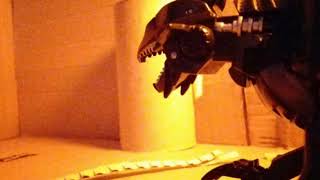 Transformers Stop Motion: Sideswipe and Ravage (TEST)