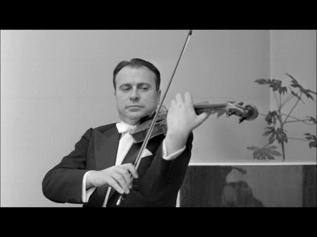 Brahms - Concerto pour violon & orch: Finale : H.Szeryng / Radio Bavaroise / R.Kubelik