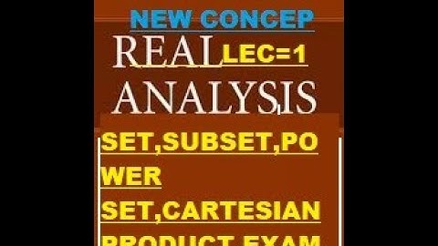REAL LECT 1,FOR CSIR NET,GATE,IITJAM,NBHM