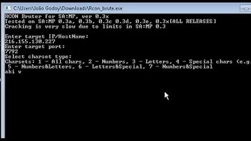 Roubar Rcon De Servers Samp 3c,3d,3e,3z Novo Hacker 100% Funcionando