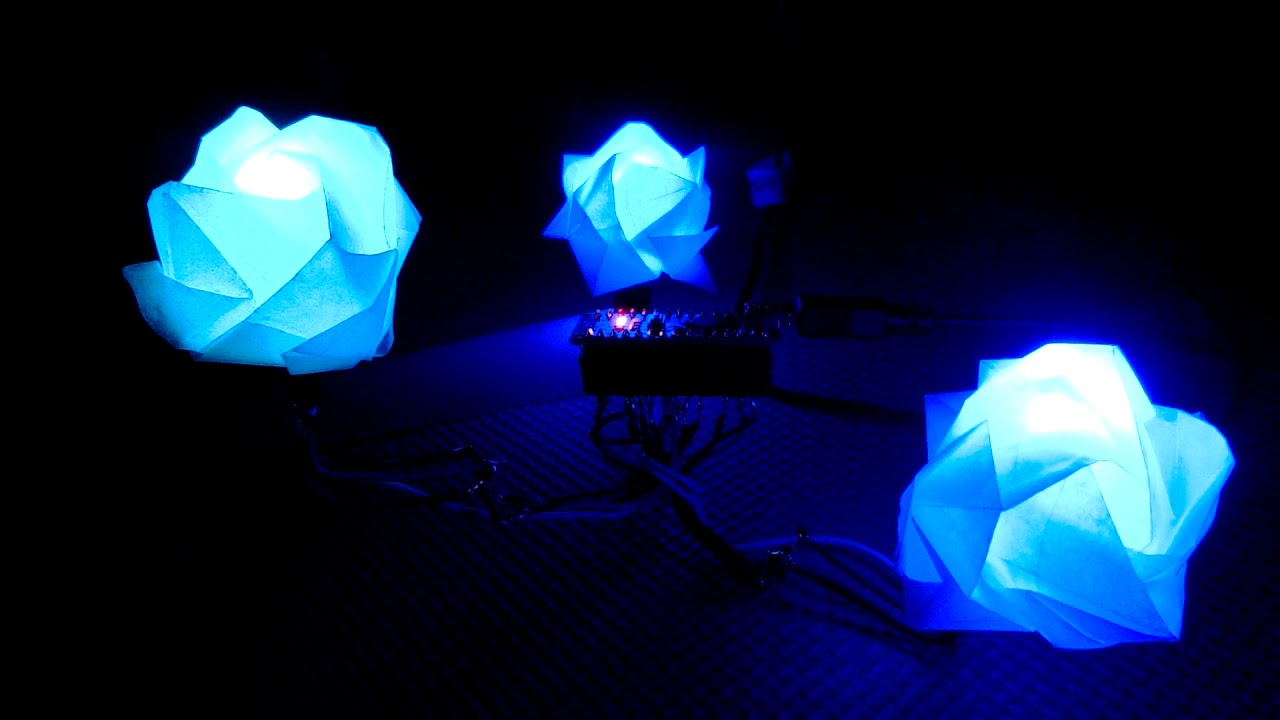 【Arduino】Full Color Rose Lamp - YouTube