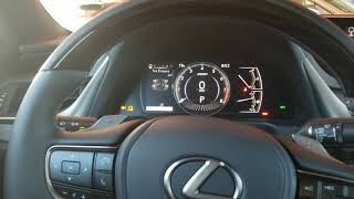 2019 Lexus ES350 Heads up display Drivers support and Road side assist