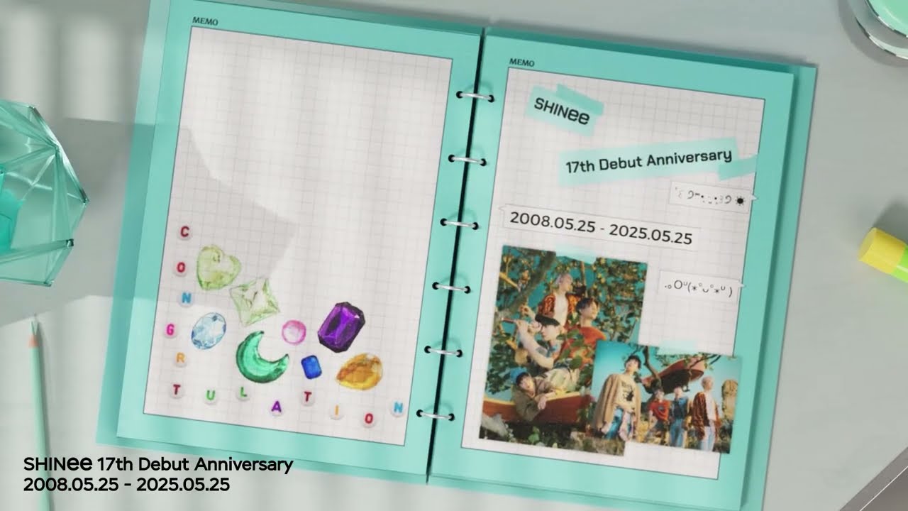 SHINee 17TH ANNIVERSARY💎 - YouTube