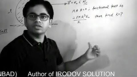 Electrostatic problem with Rotational Mechanics Concept by RKH Sir(good video)
