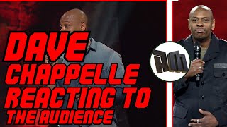 DAVE CHAPPELLE REACT TO THE AUDIENCE Compilation