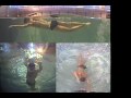 freestyle swim 3 angle camera
