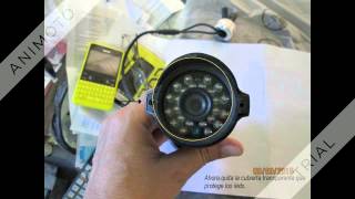 Arreglo 45mm 6 un Blanco LED infrarrojo IR LED visión nocturna Board Para CCTV Cámaras