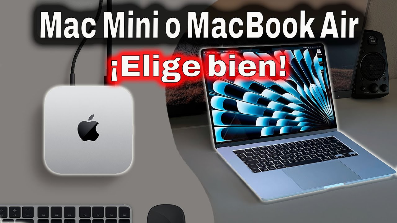 MacBook Air M4 vs Mac Mini M4 –🔥 ¿Cuál deberías comprar en 2025?🔥 - YouTube
