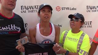 2017 STYR Labs Badwater® 135 - Top 3 Female Finishers