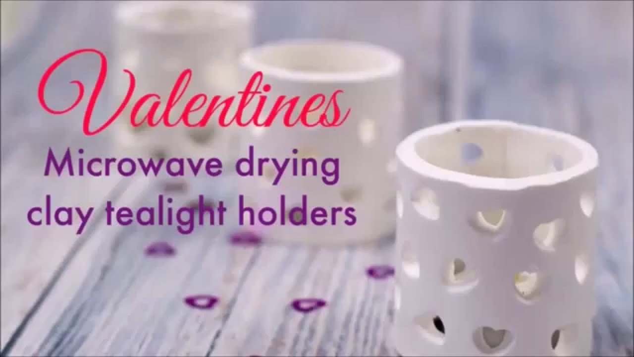 Air Dring Clay Tealight Holder