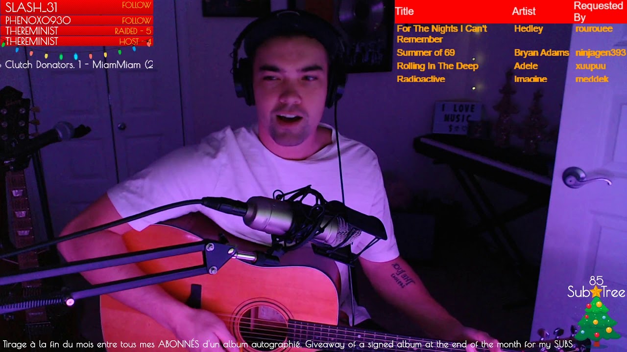 Hedley For The Nights I Can't Remember (Cover With Loop Pedal) - YouTube