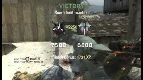 Black Ops - Double Kill No Scope