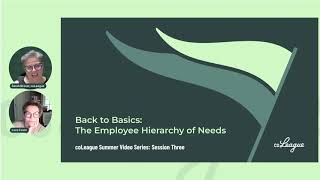 The Employee Hierarchy of Needs: Purpose - The Missing Link Between Mission and Results