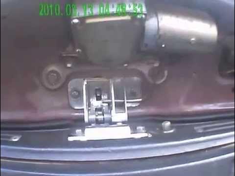 центральный замок багажника 2109 - YouTube