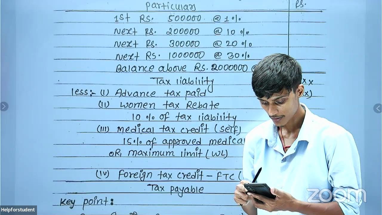 Income from employment class 1// // new video // bbs 3rd years // Taxation in nepal