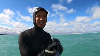 Downwind SUP foil, Lake Huron