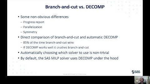 Philipp Christophel - Implementation and Use Cases of a Commercial Decomposition Solver