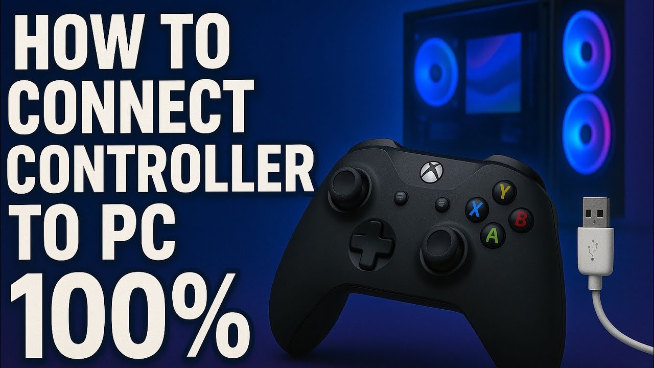 How to Connect ANY Controller to PC in 2025 (Super Easy!) 🎮💻 - YouTube