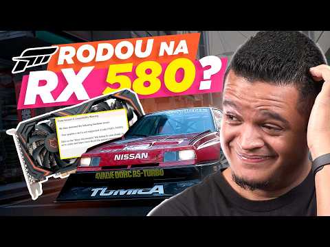 RX 580 NÃO MORRE! Testamos FORZA HORIZON 6 da RTX 5090 ao 8600G! 😲