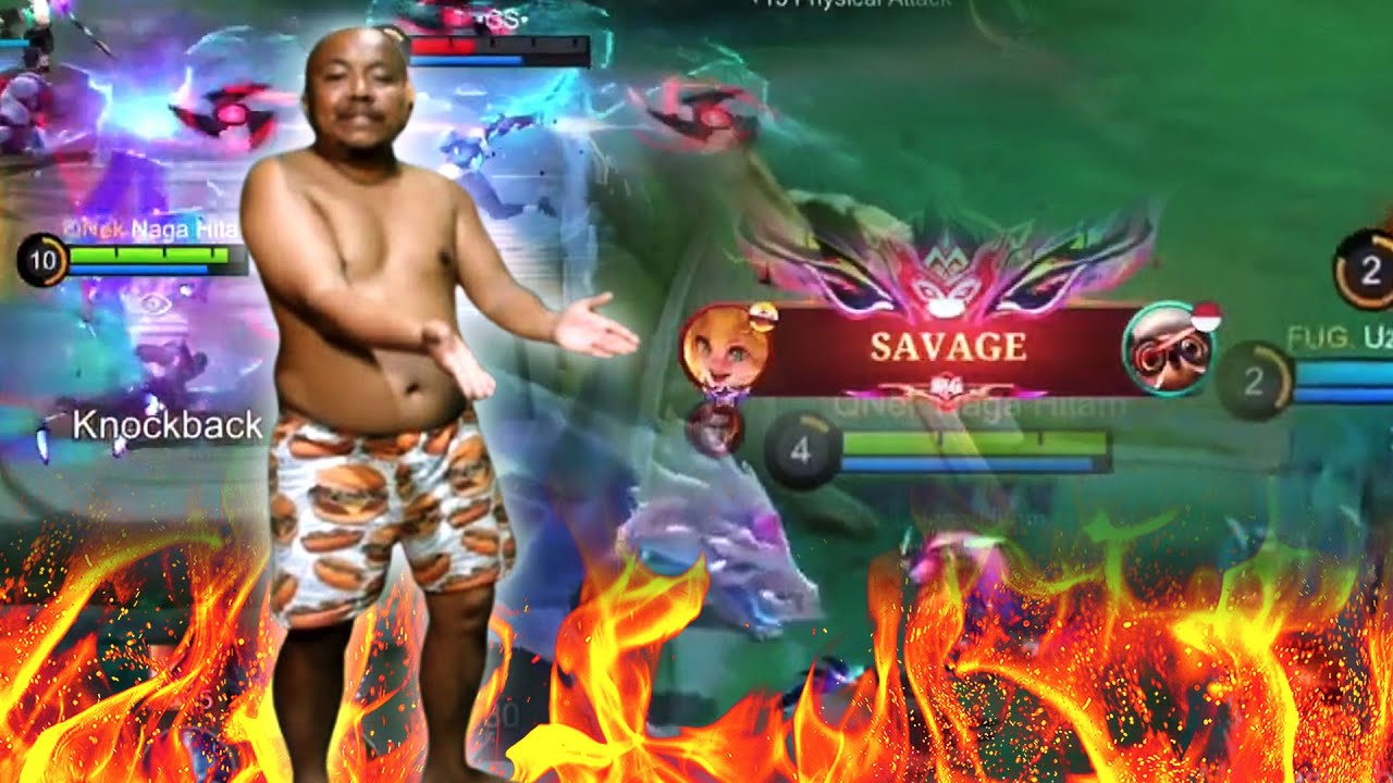 HINA KALI TIM KU SAMPE DI SAVAGE 2x SAMA MUSUH !!!