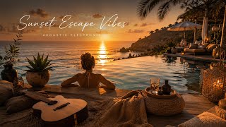 🎧 BEACH SUNSET ESCAPE 🌅 ACOUSTIC-ELECTRONIC | MELODIC CHILLOUT