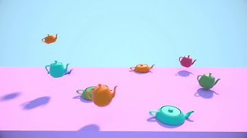Tyflow Procedural animation cartoon