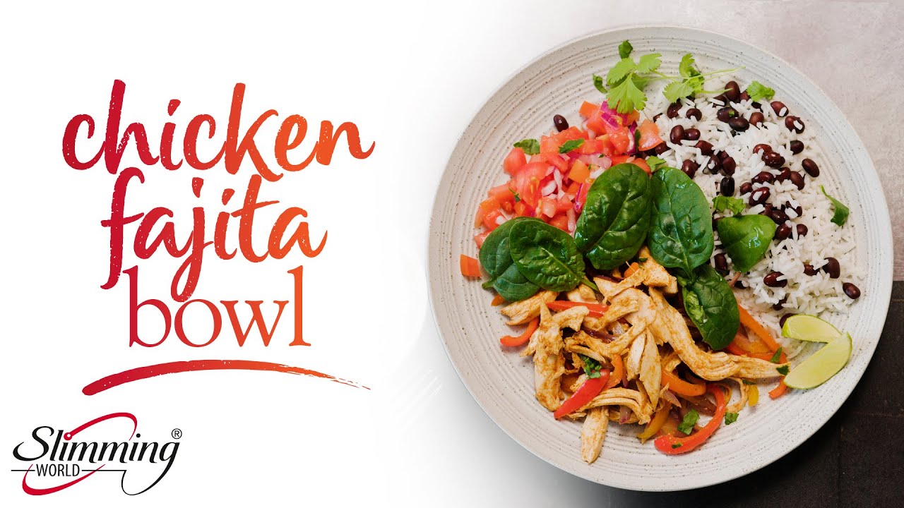Slimming World chicken fajita bowl recipe full details in the