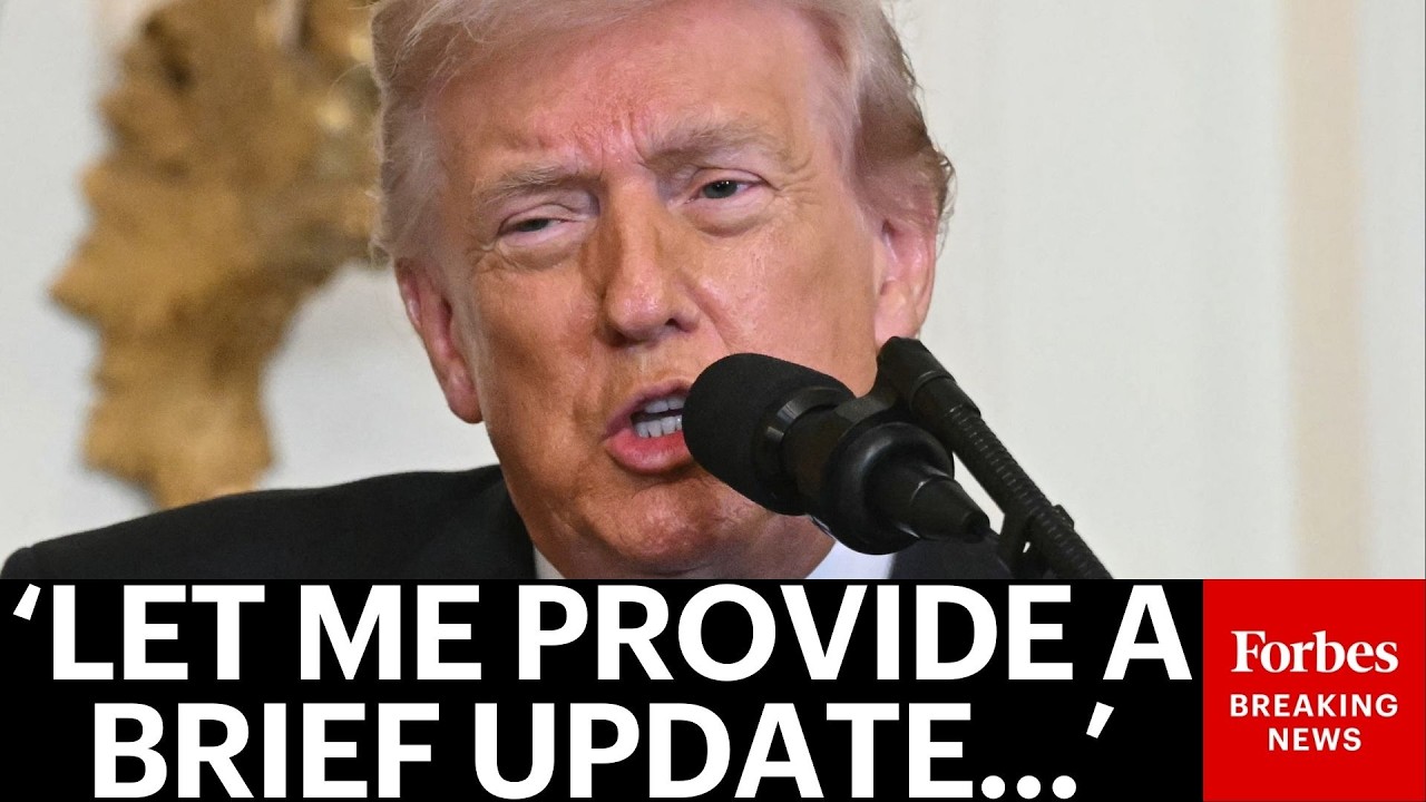 BREAKING NEWS: President Trump Delivers Update On War With Iran