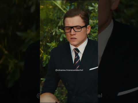 MERLIN SALVANDO EGGSY DE MINA TERRESTRE | Kingsman - O Círculo Dourado #shorts