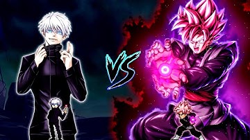 Gojo Satoru (Inseph) (New) VS Goku Black SSR DBFZ V2 in Jump Force Mugen
