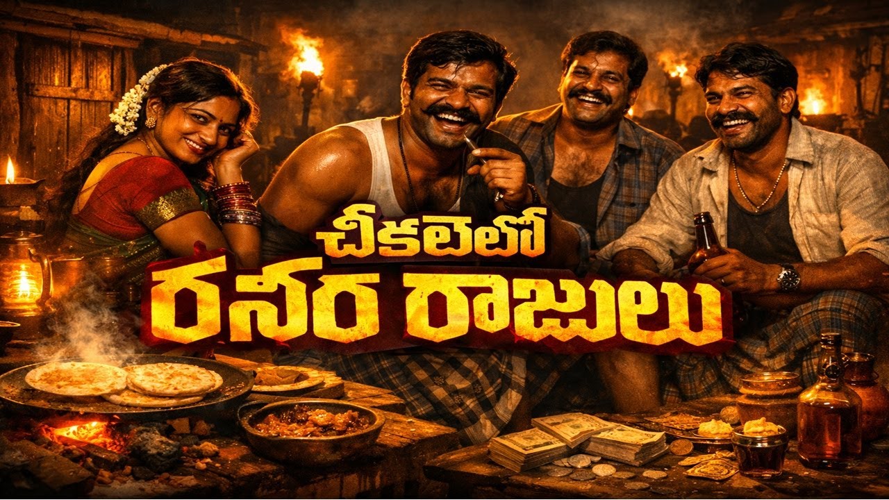 చీకటిలో రసిక రాజులు | Chikati Lo Rasika Rajulu | New Telangana Mass Folk Song