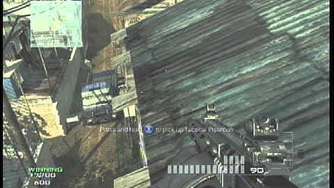 modern warfare 3 shotgun jump out of map on mission glitch