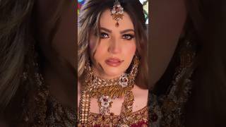 neelum munir bridal look/neelammuneer/media blessed beginnings//Costume jewelry/Wedding dress