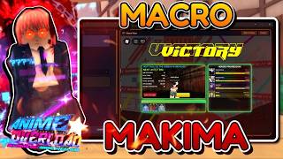 How To Macro For MAKIMA In Anime Overload