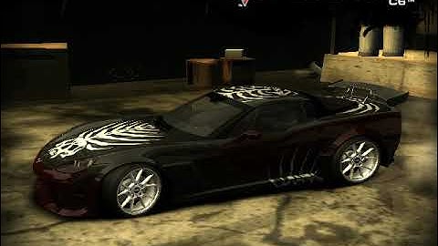 Need for speed Most Wanted How To Make Webster Chevrolet Corvette C6