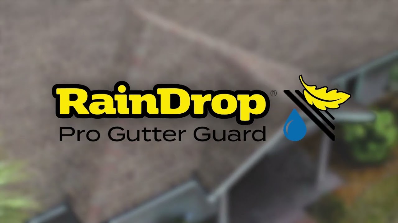Keep Nature Out with RainDrop Pro Gutter Guards