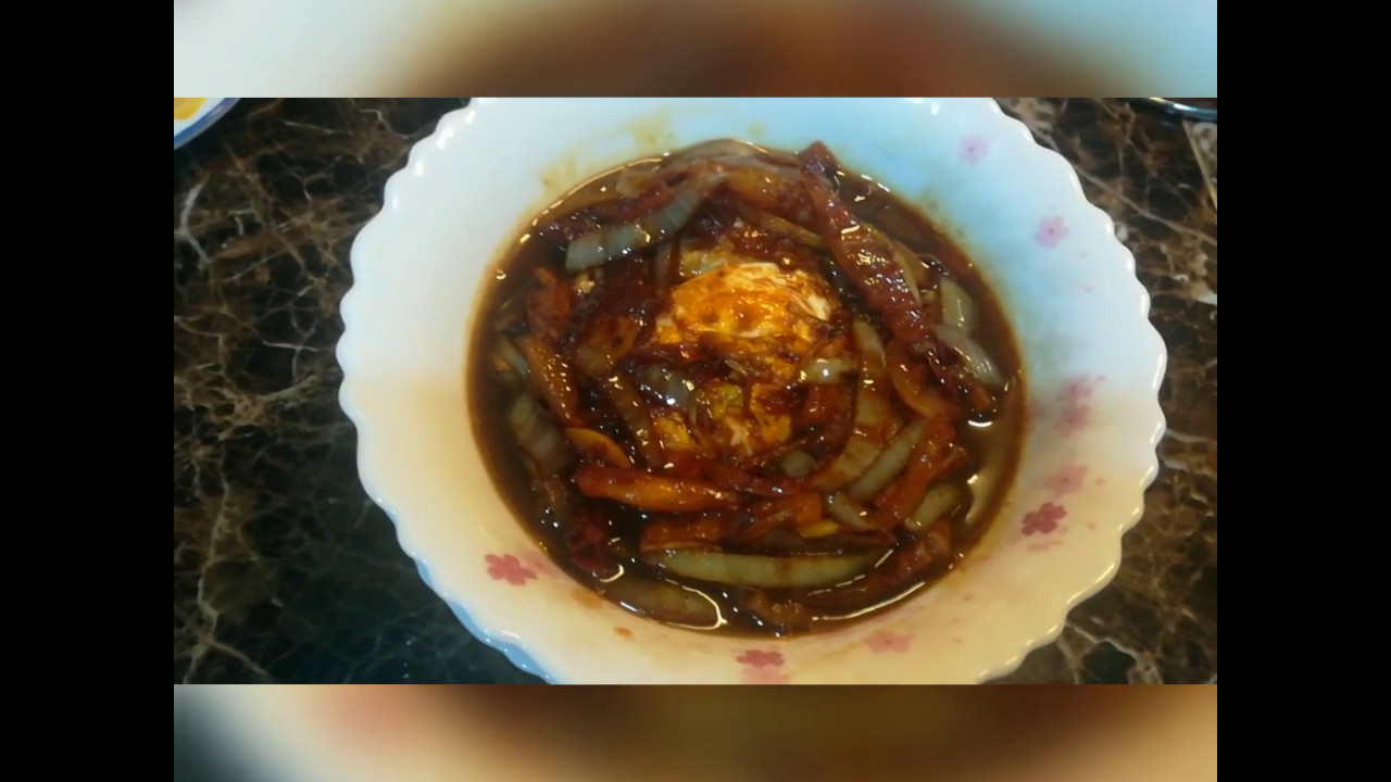 Egg ketchup (soy sauce) / Kicap telur YouTube