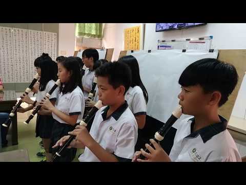 1071114直笛隊墨藝光廊表演 pic