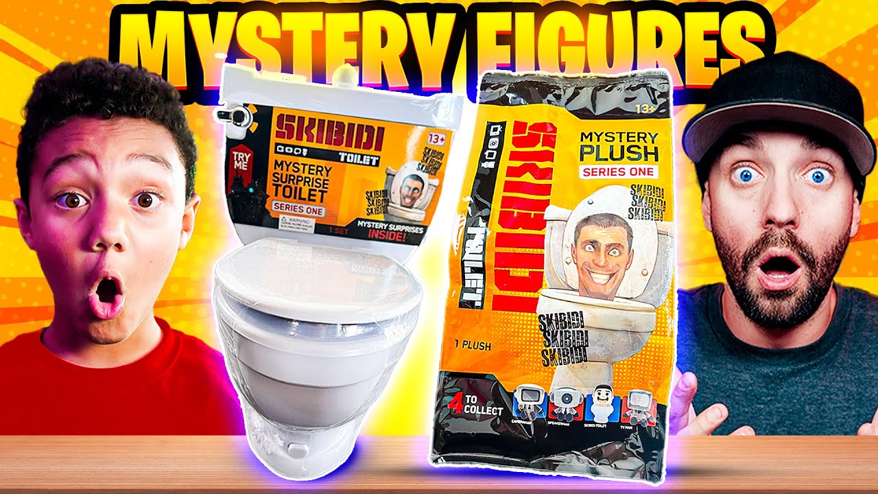 Unboxing The NEW Craziest SKIBIDI TOILET Mystery Figures! - YouTube