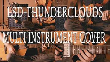 LSD - Thunderclouds Guitar Cover