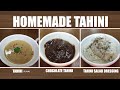 Tahini|How to make tahini at home|Healthy Alternative recipes|Salad Dressing &amp; Dip|Ep:24