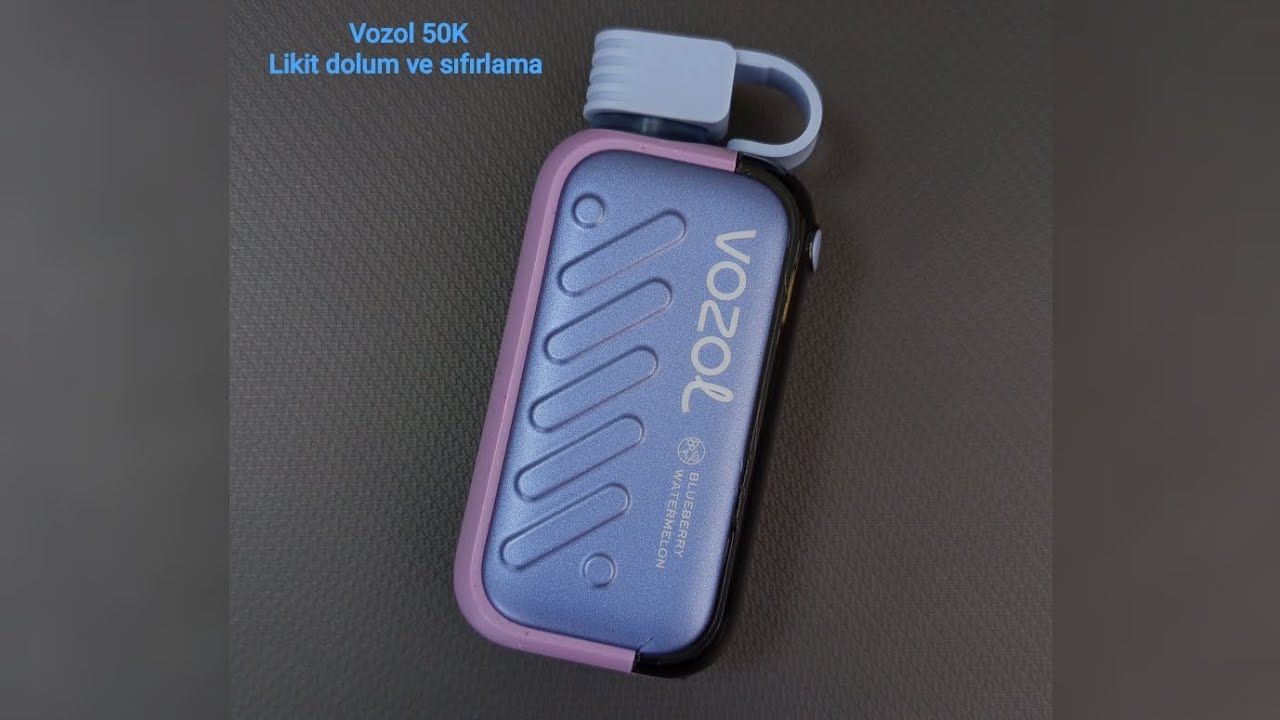 Vozol 50K inceleme söküm, likit dolum ve sıfırlama 