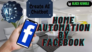 Home Automation controlled by Facebook Messenger|create messenger ai chatbot|esp866 screenshot 1