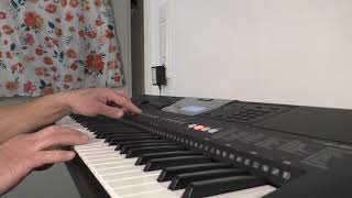 Ромашки спрятались.  Yamaha PSR E463