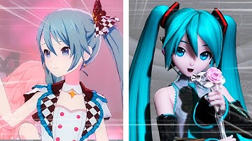 Comparing Songs of Project Sekai & Diva even though they