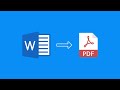 CARA MERUBAH WORD KE PDF TANPA SOFTWARE