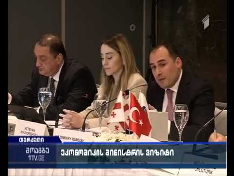 დიმიტრი ქუმსიშვილი თურქეთის მსუბუქი მრეწველობის უმსხვილესი კომპანიების ხელმძღვანელებს შეხვდა