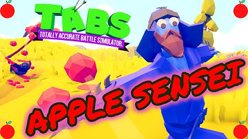 TABS - Apple Sensei vs Every Unit + Mod Units - Original Mods Renaissance Update