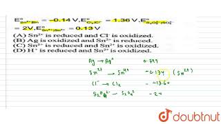 An aqueous solution containing `Na^(+),Sn^(2+),Cl^(-) \" & \" SO_(4)^