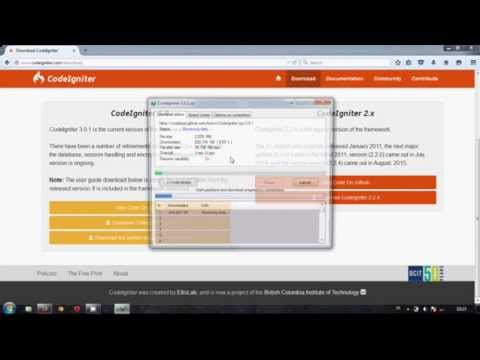 Codeigniter Installation